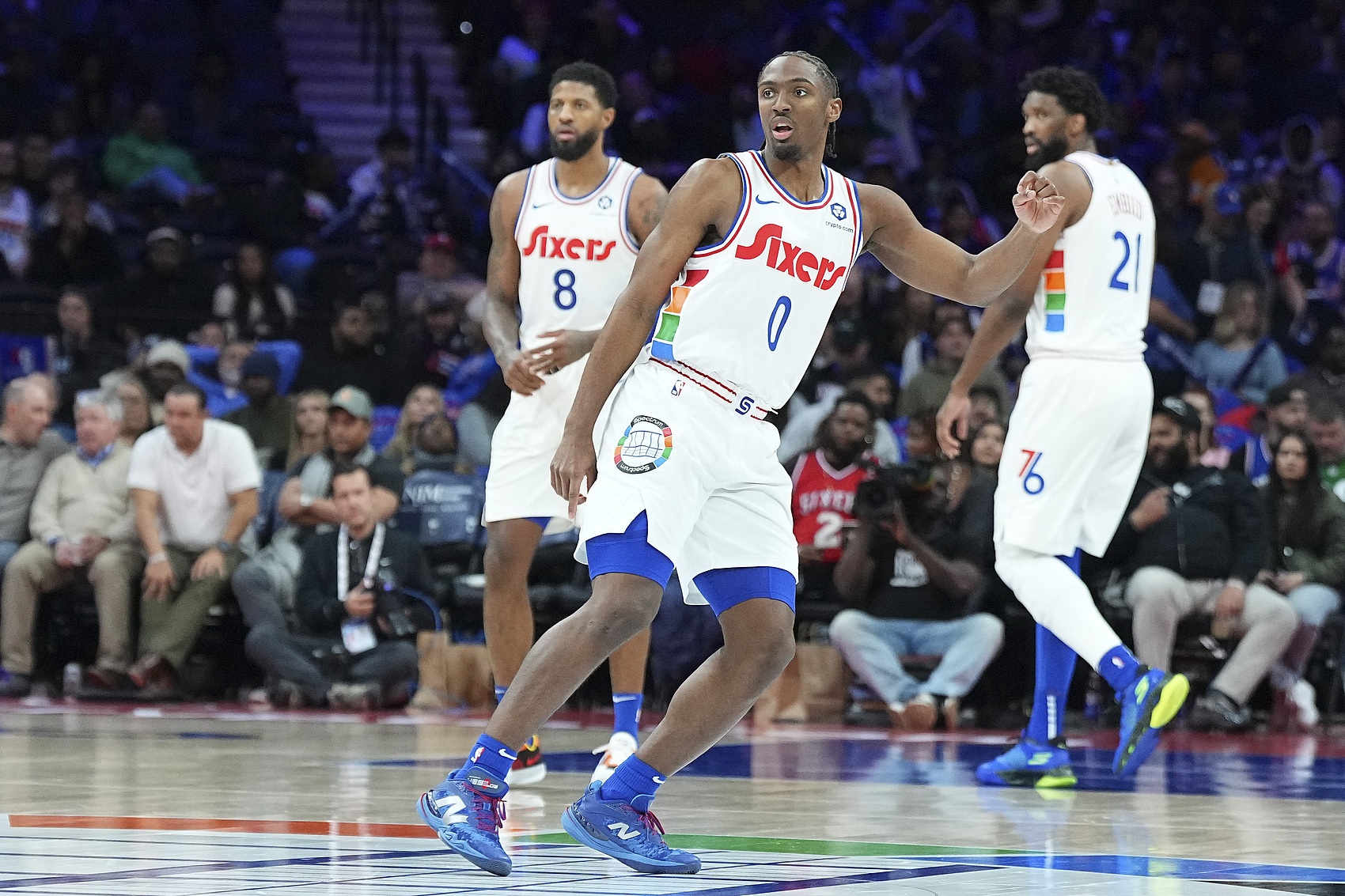 开云App-Marks:76人更年轻&有活力了 若恩比德健康那他们就很有竞争力